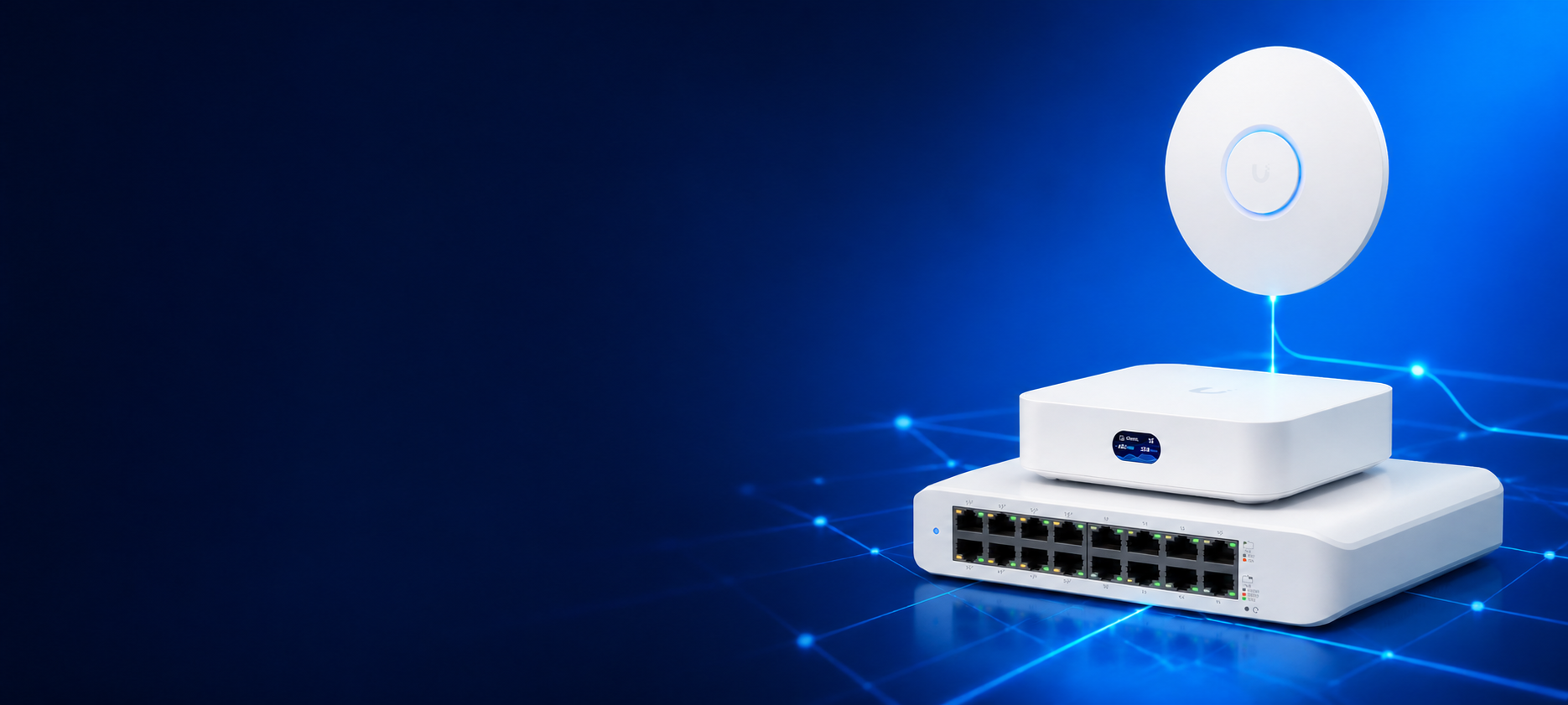UniFi U7 Pro、Cloud Gateway Ultra、Lite 16 PoE