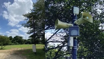 キャンプ場内のLAN延長